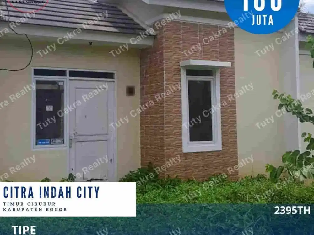 Dijual Rumah Hoek View Perbukitan Lokasi Bebas Banjir