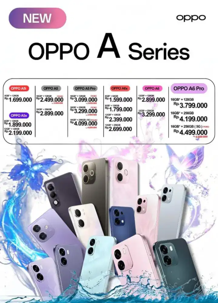 Oppo a6 all tipe readystock