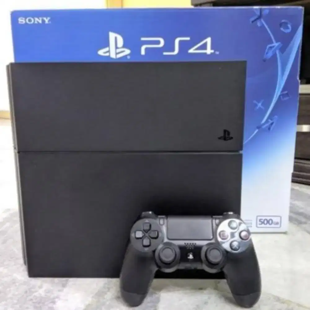 Ps4 Fat Ori Hitam 2 stik