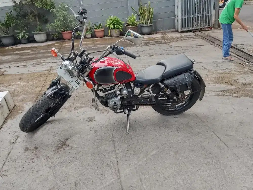 Motor siap gas dan siap nongkrong