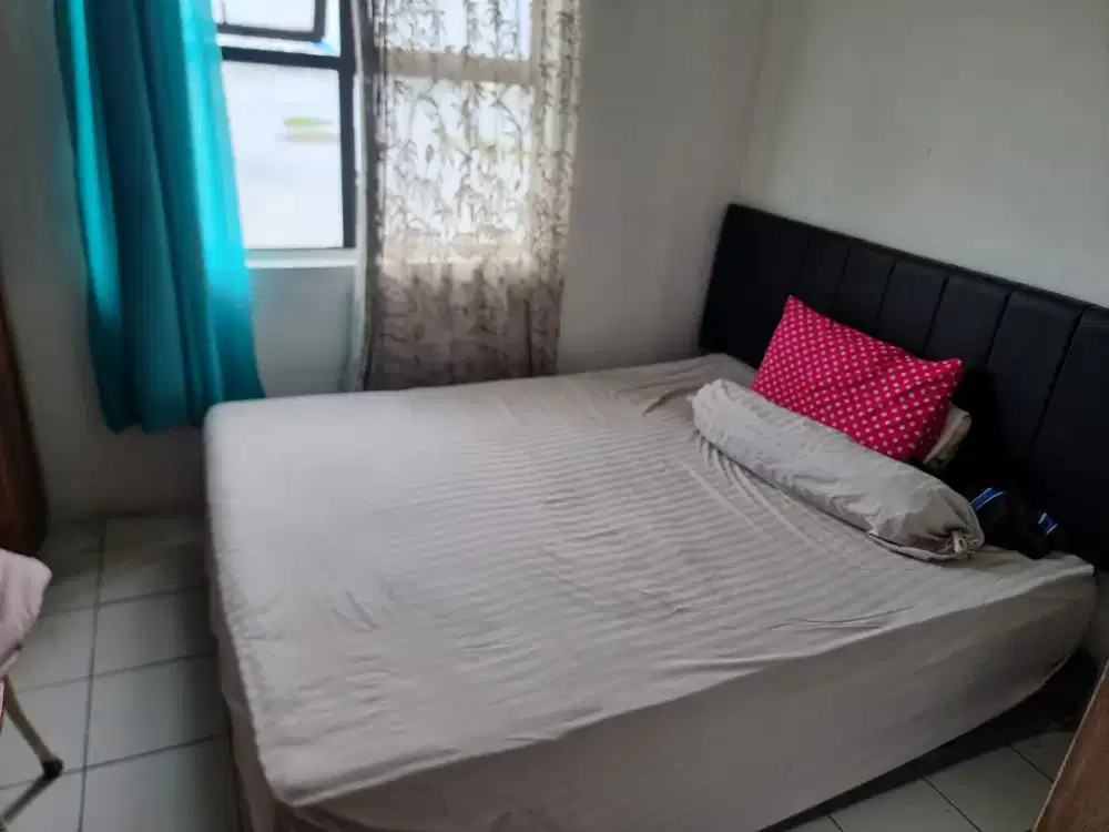 Sewa tahunan 2 kamar full furnished di apartemen laguna