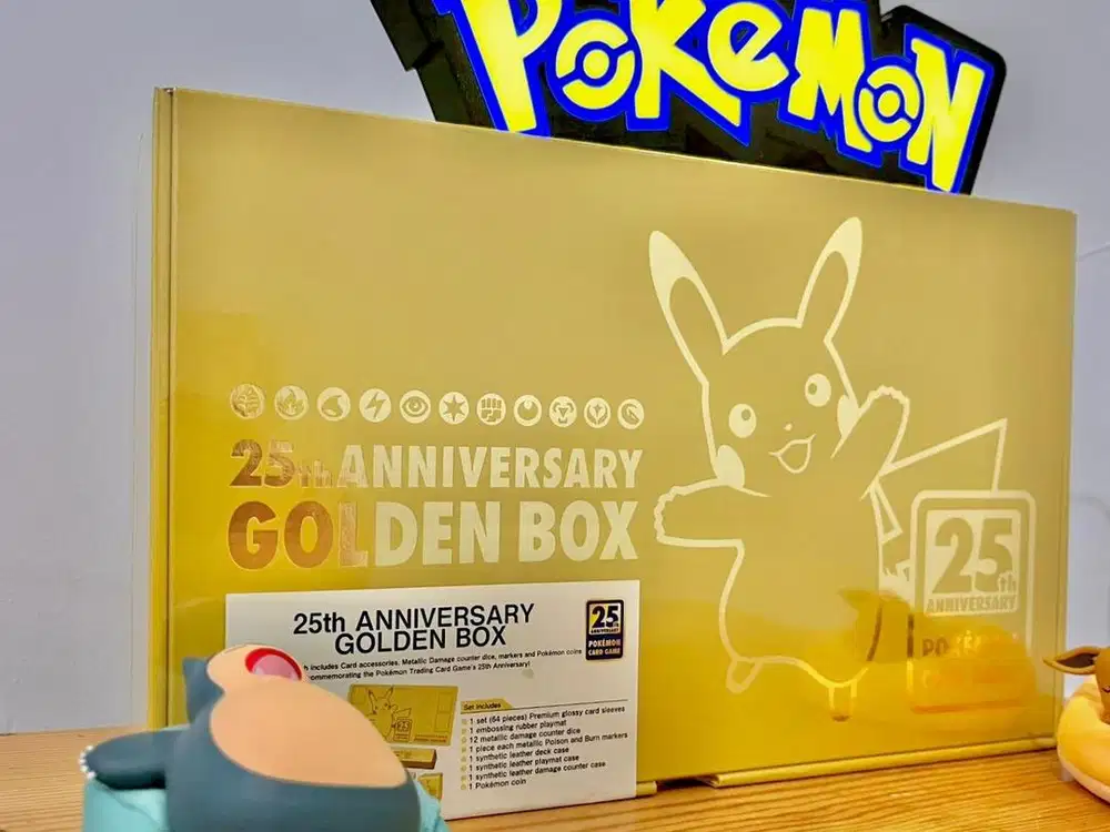 Pokemon Anniversary 25 thn Golden Box