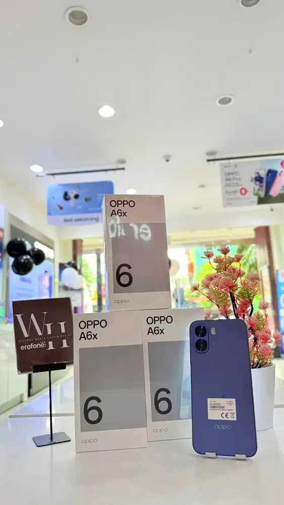 1JT AN OPPO A6x NEW BERGARANSI BISA CASH/KREDIT