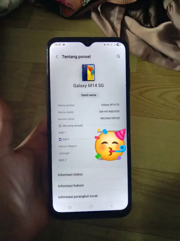 Samsung m14 5g  ram 4/128