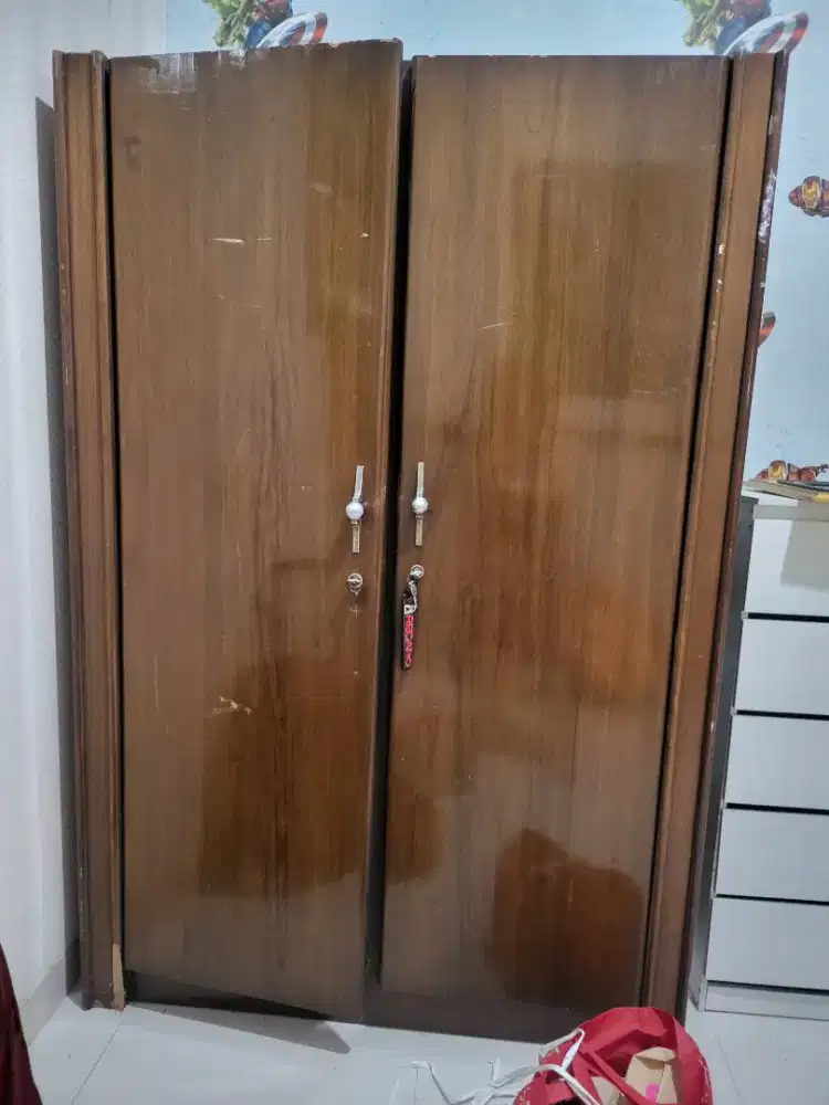 Dijual Lemari Jati 2 pintu
