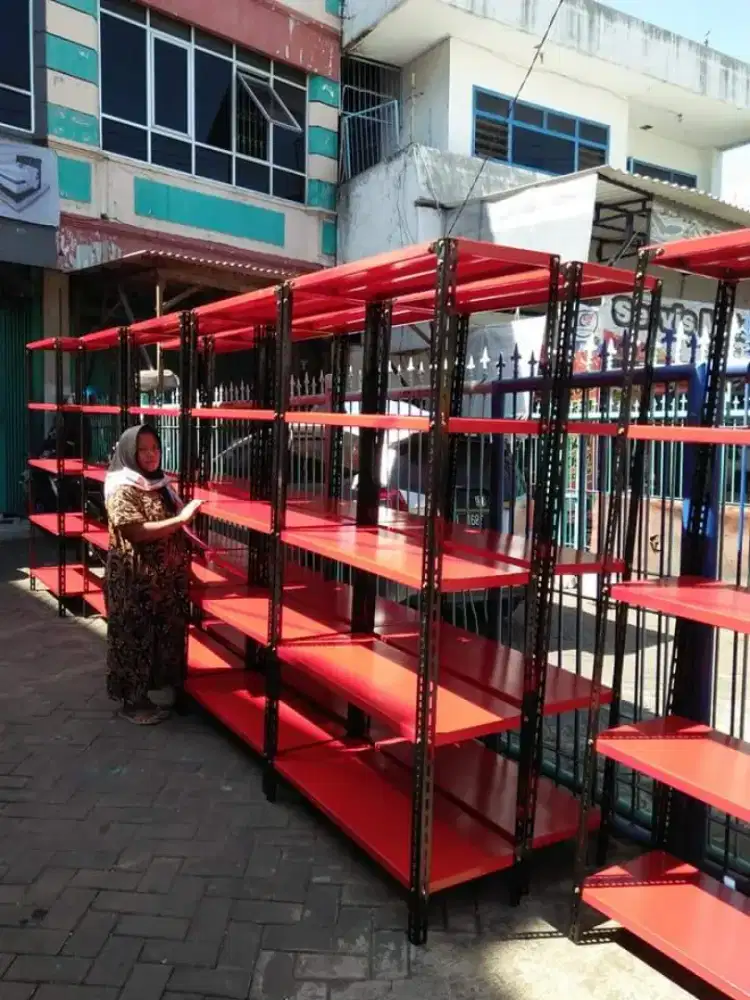 Rak serbaguna rak besi rak buku