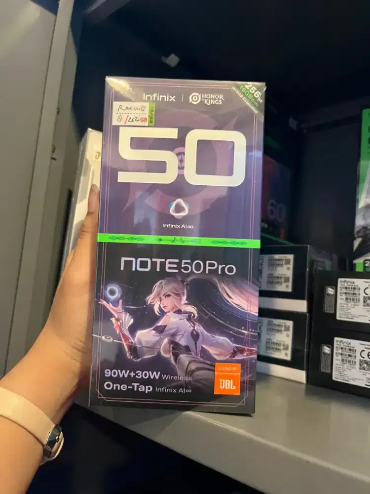 Promo INFINIX NOTE 50 PRO 8/256 GB NEW SEGEL