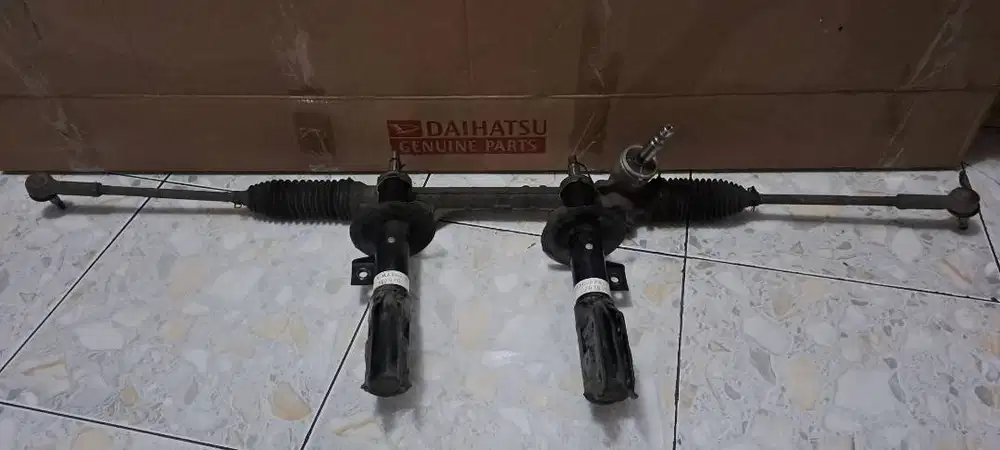 Copotan rack steer dan shock depan agya 2016