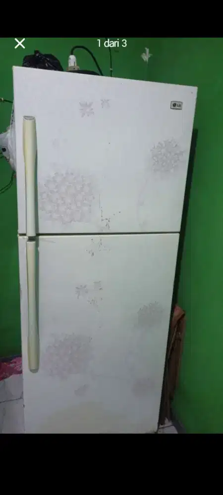 JUAL KULKAS LG 2 PINTU JUMBO SECOND