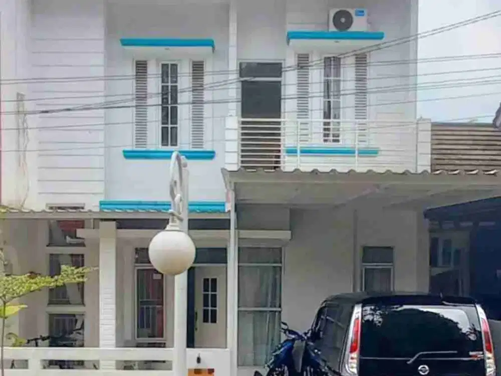 Jual Rumah Minimalis Asri Nyaman Siap Huni depan Taman Fasum di Bukit Cimanggu City - Bogor