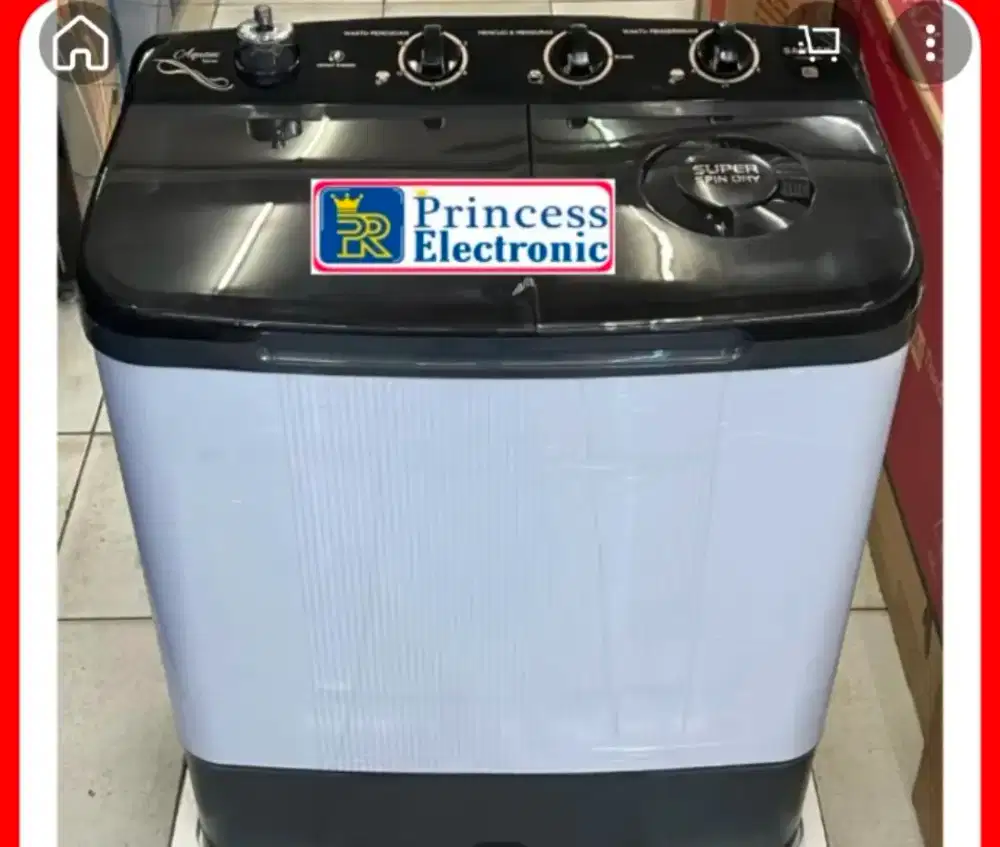 Mesin cuci sanken 8kg type 8900