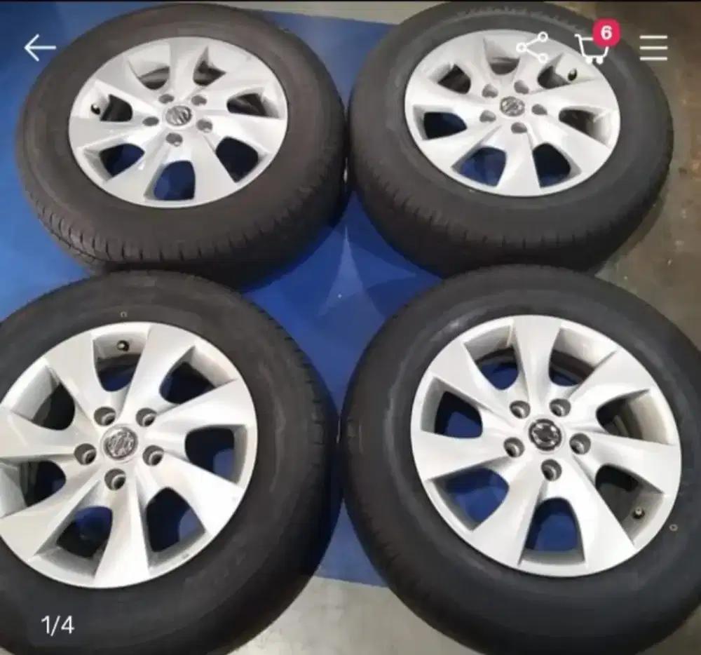 Dijual Cepat Velg dan Ban  Ori Serena C26