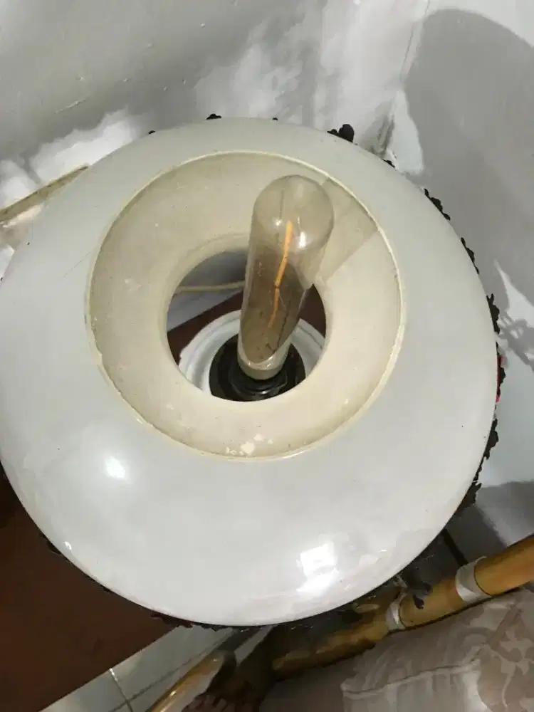 Lampu meja klasik Jawa-Cina