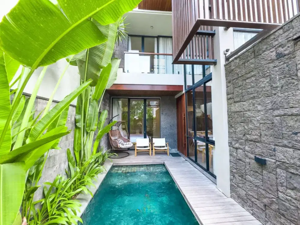 Villa Modern Kayu Tulang Selatan Canggu Badung
