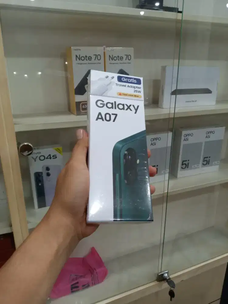Berminat silahkan WA Samsung Galaxy A07 4/128 Garansi resmi 1thn