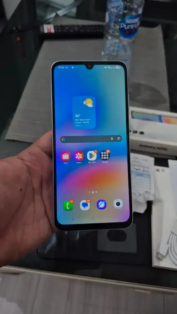 Samsung Galaxy A05s 128/6GB Like new Resmi Samsung indonesia Fullset