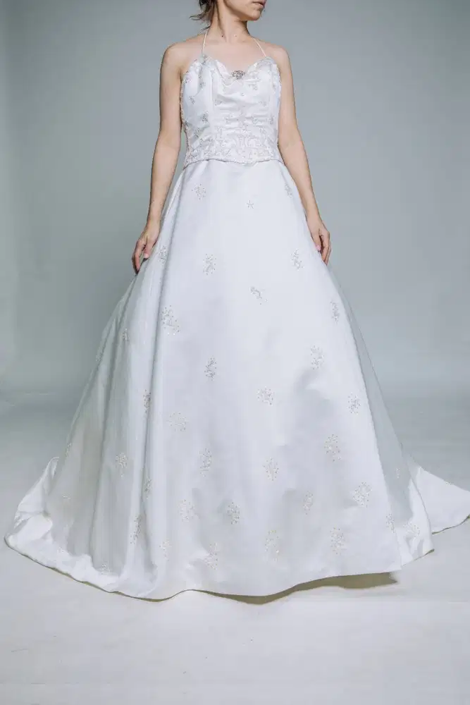 gaun pengantin murah meriah