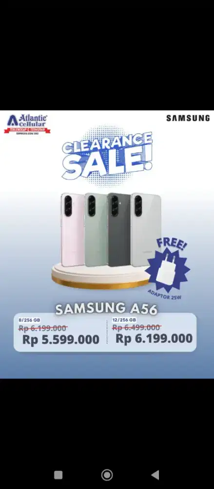 PROMO CLEARANCE  SALE SAMSUNG
