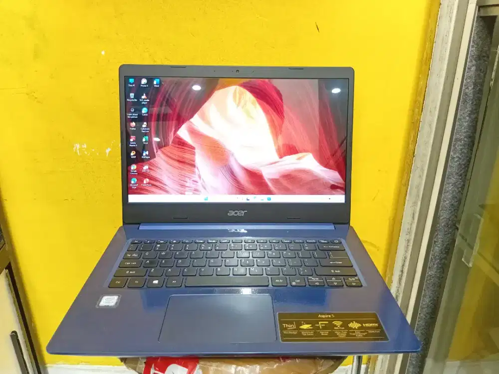 JUAL LAPTOP ACER ASPIRE A514-52K/ I3/GEN7/ RAM 8GB/ SSD 465GB.