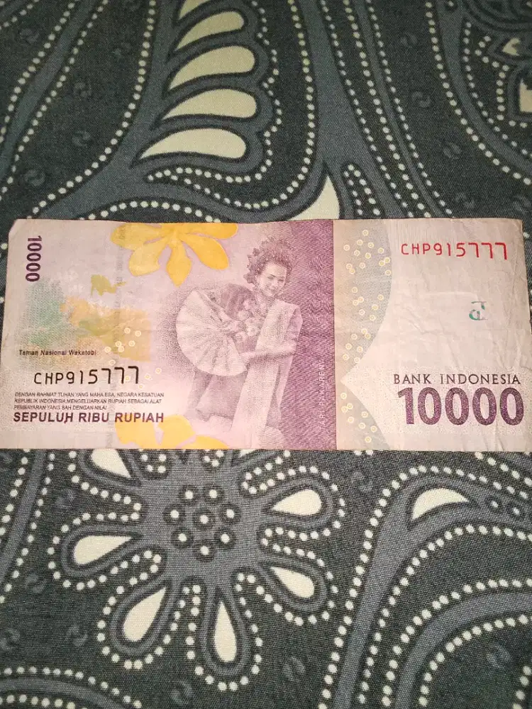 Uang Bibit Ganjil Plus Triple 7 Langka Kolektor Item