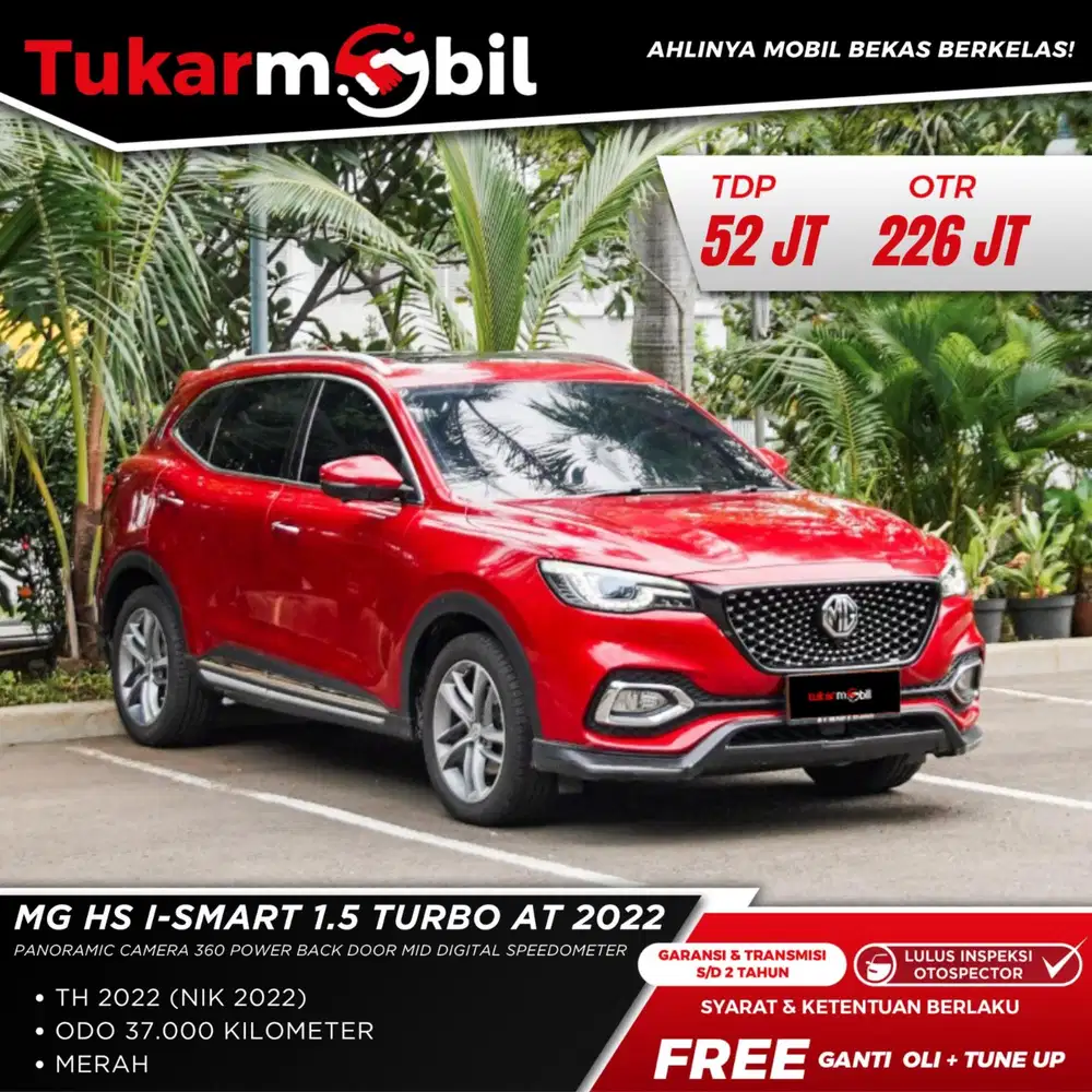 MG HS I-SMART 1.5 TURBO AT THN 2022