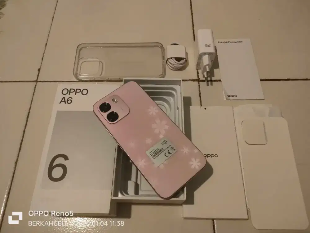 Jual Oppo A6 4G Ram 6/128 fulset No minus 99% mulus pisan anti air.