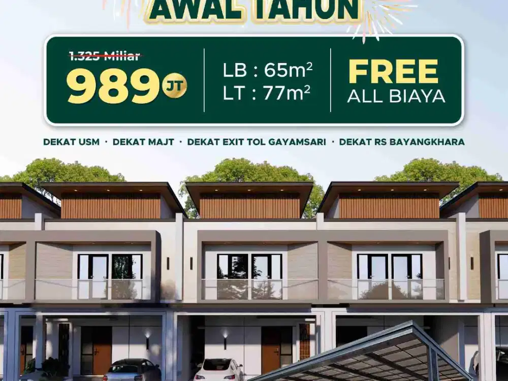 Rumah Mewah Tengah Kota Semarang di Medoho dekat exit Tol Gayamsari