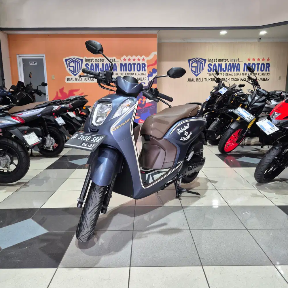 Kilometer baru 1700 Honda Genio CBS ISS 2022, Wildan Sanjaya Motor Bdg