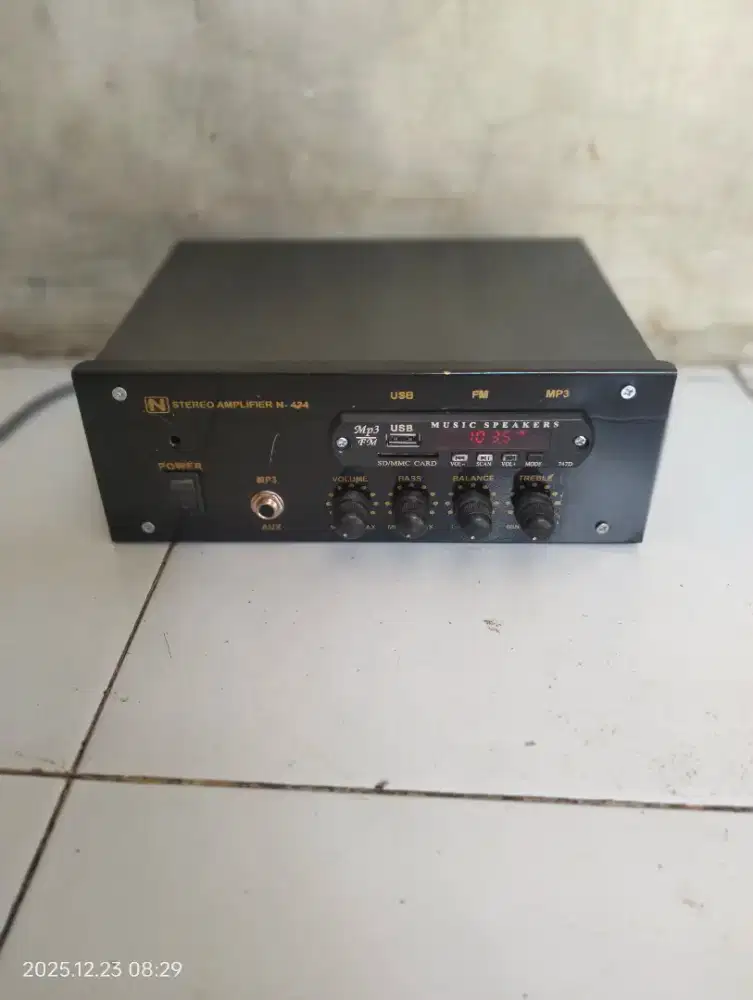 Amplifier karaoke MP3 normal