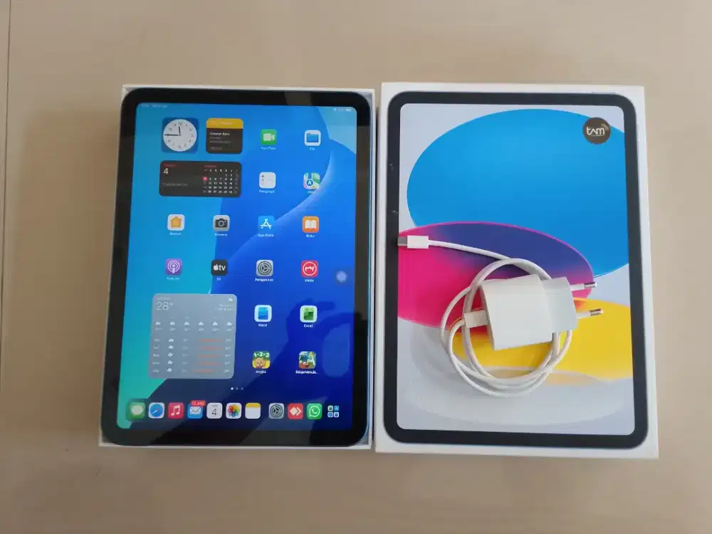 Ipad A16 warna biru