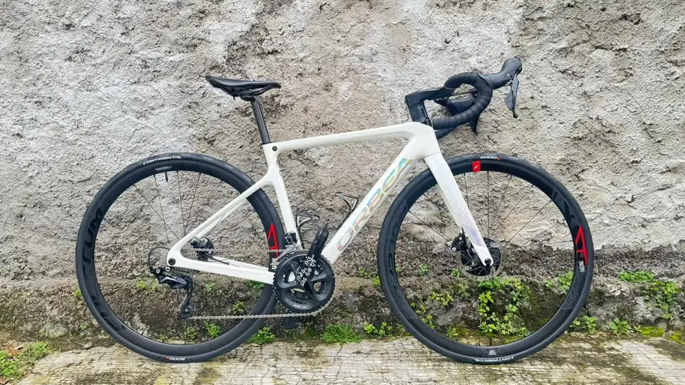 Sepeda Orbea Orca M30 size 49 made in Spain White Iris