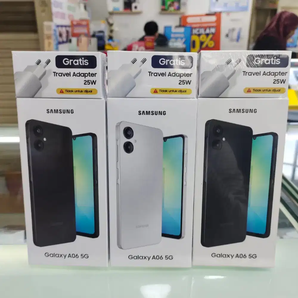 Samsung A06 5G ram 6gb+6gb/128gb baru garansi resmi harga Promo