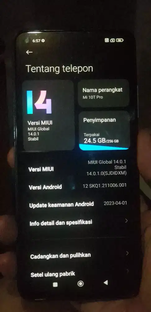 Xiami Mi 10T Pro Ram 8/256 GB