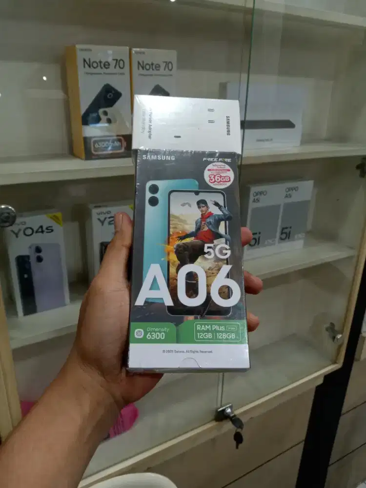 Berminat silahkan WA Samsung Galaxy A06 5G 6/128 Garansi resmi 1thn