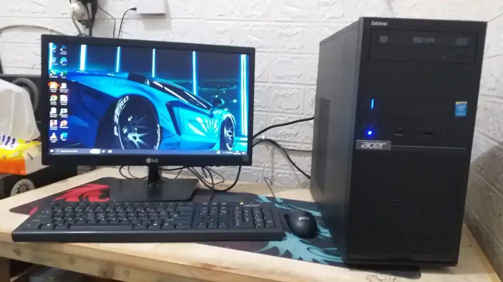 Komputer Lengkap Cocok Office Siap Pakai