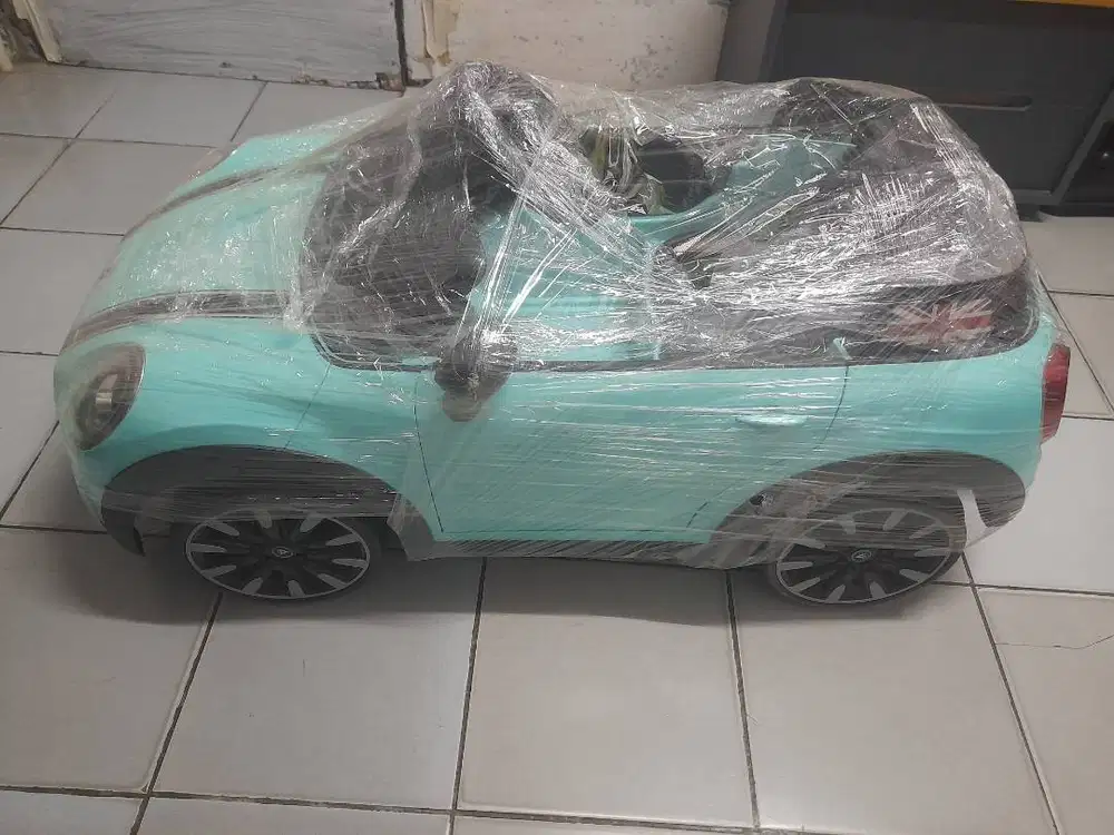 Mobil aki /chas (anak) model mini cooper, lengkap& normal