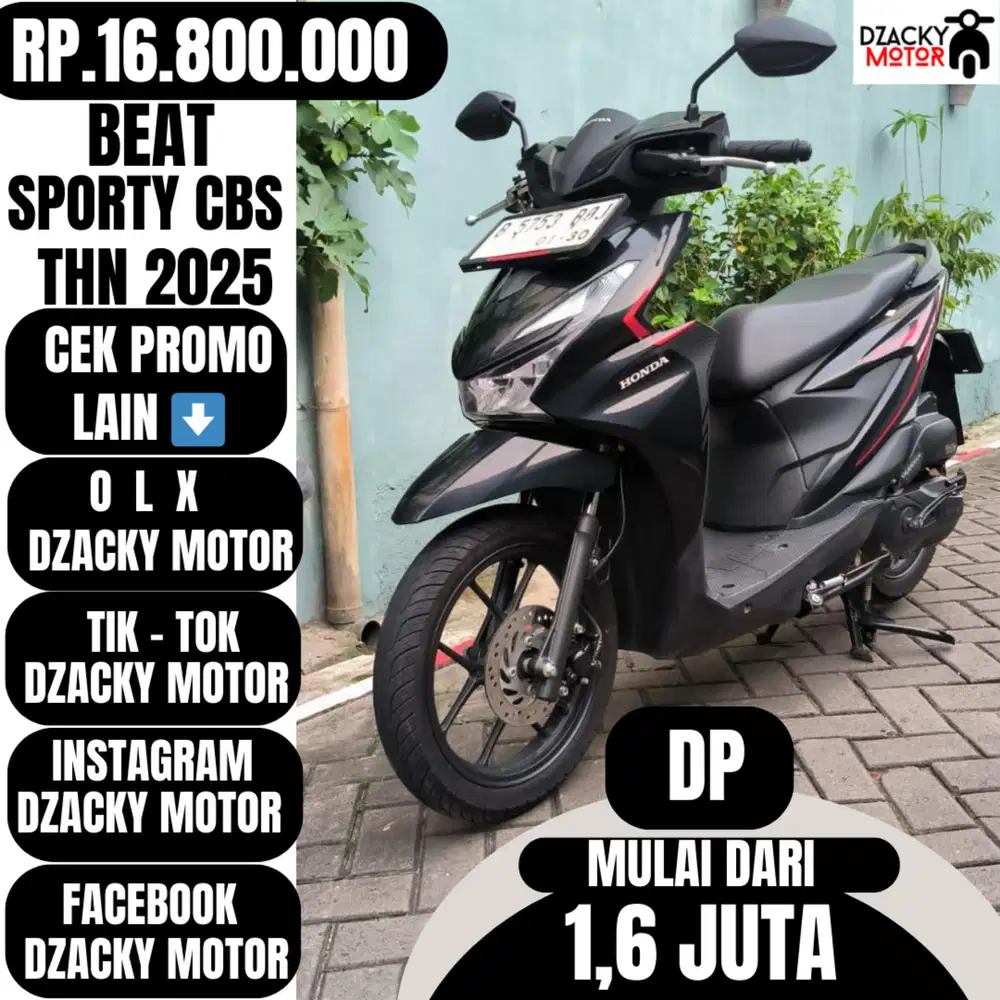 BEAT SPORTY CBS THN 2025 SECOND LIKE NEW