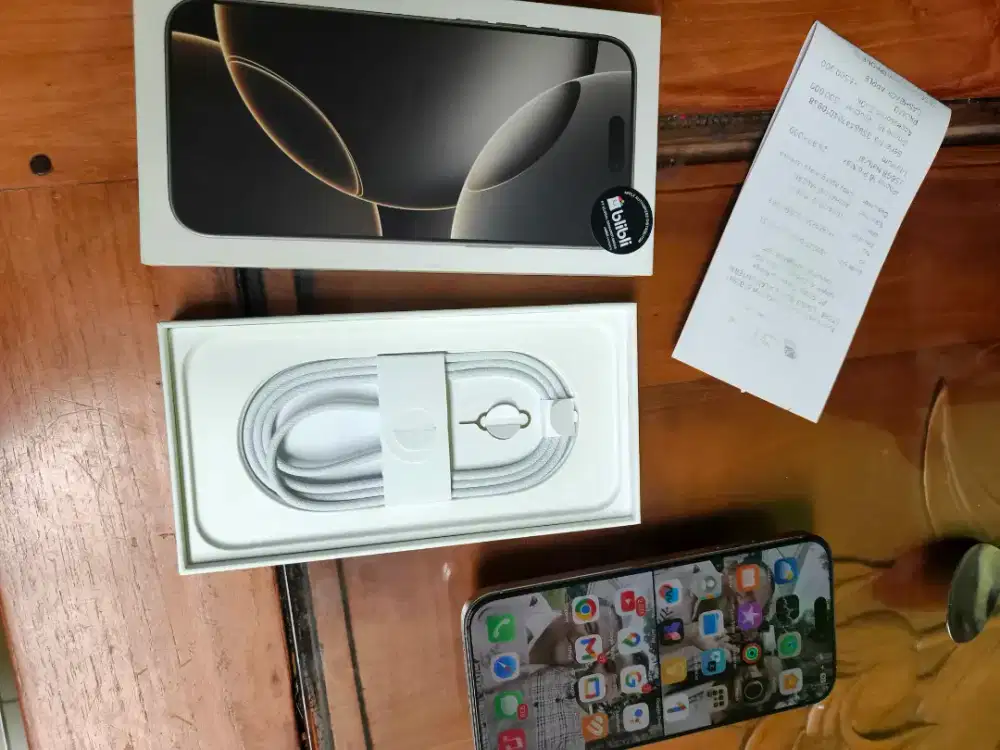 Iphone 16 pro max garansi resmi 256 gb