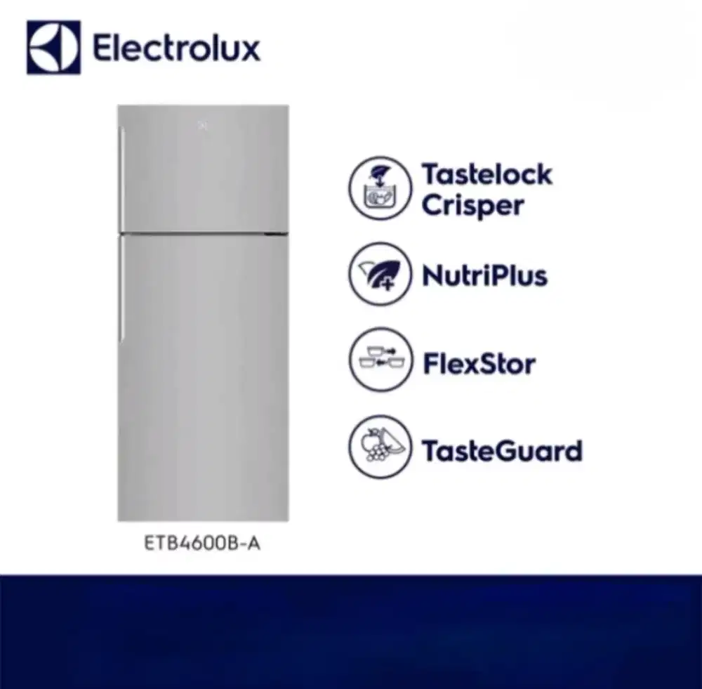 KULKAS 2 PINTU ELECTROLUX ULTIMATE TASTE ETB4600B-A