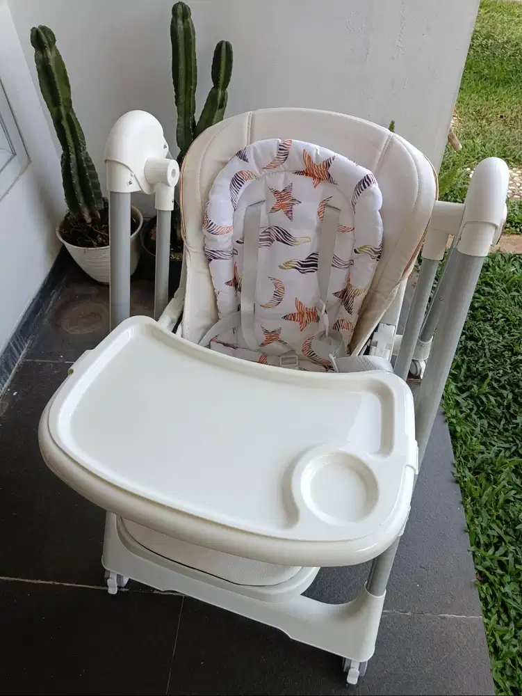 KURSI MAKAN BAYI LIPAT/BOUNCER/FREE PLAYMATE BAYI