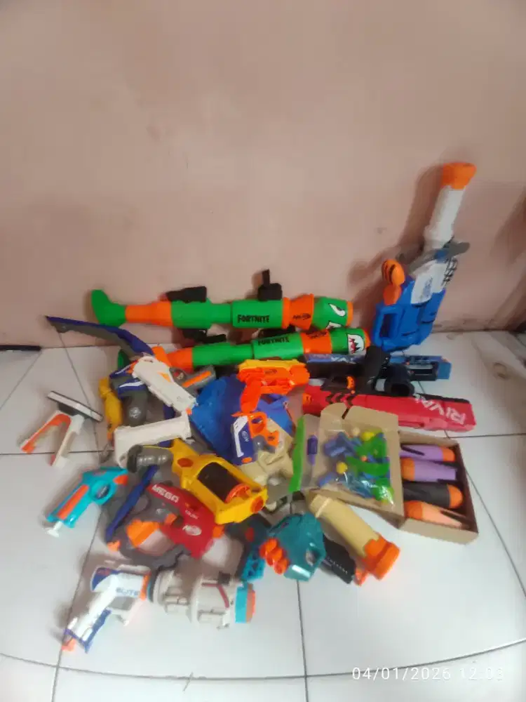 Mainan anak Nerf take all mumer