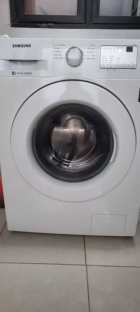 mesin cuci front loading samsung preloved