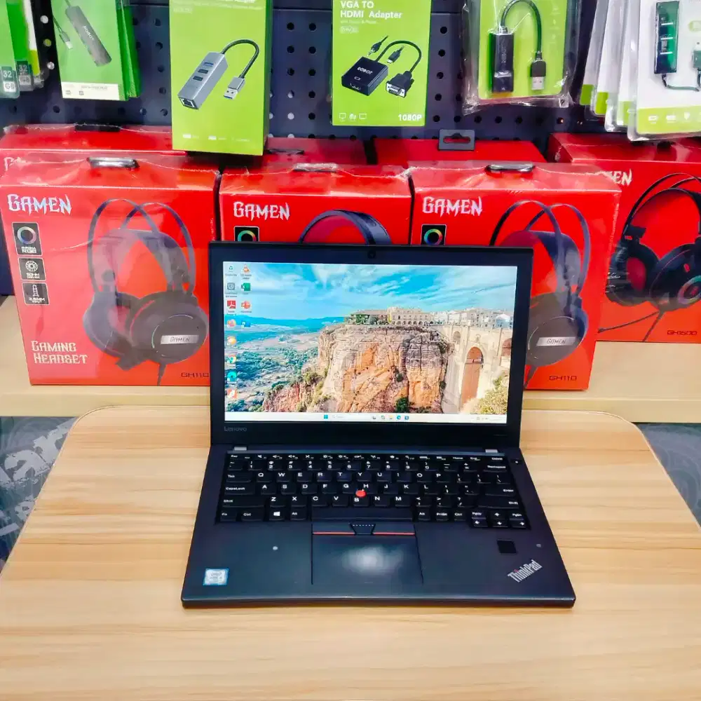 Lenovo ThinkPad X270 i5 Gen 7 8/256GB SSD Kecil, Tangguh & Siap Tempur