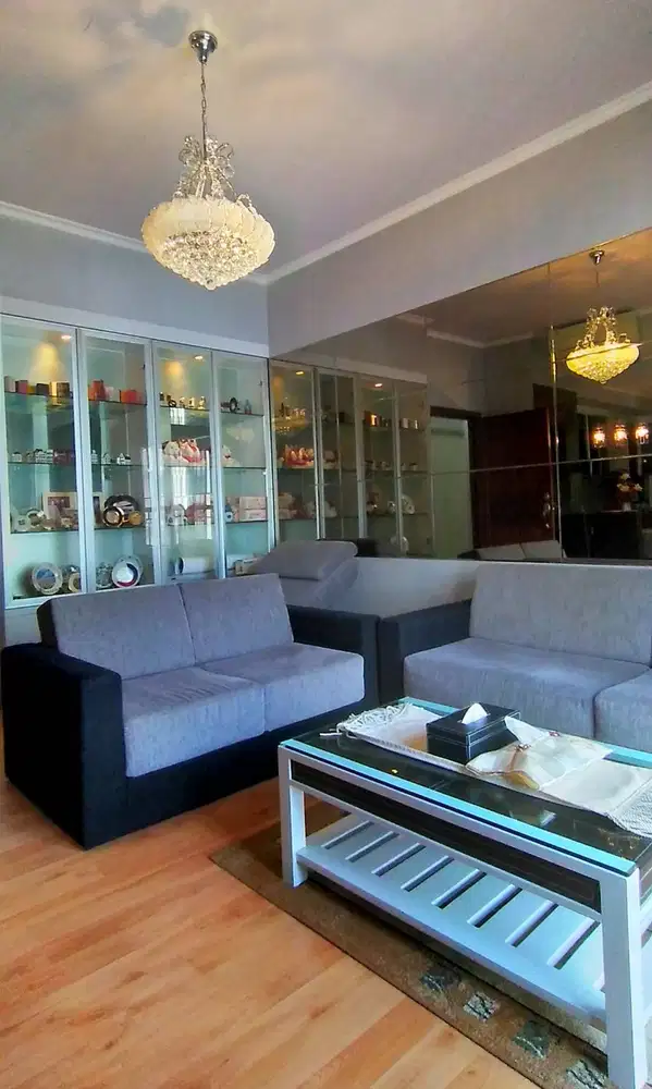 DISEWAKAN WATERPLACE RESIDENCE APARTEMEN 3BR FULL FURNISHED MODERN
