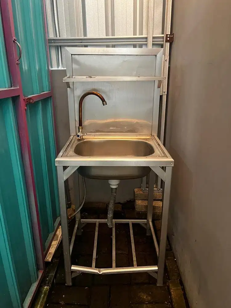 Sink cuci piring portable bekas