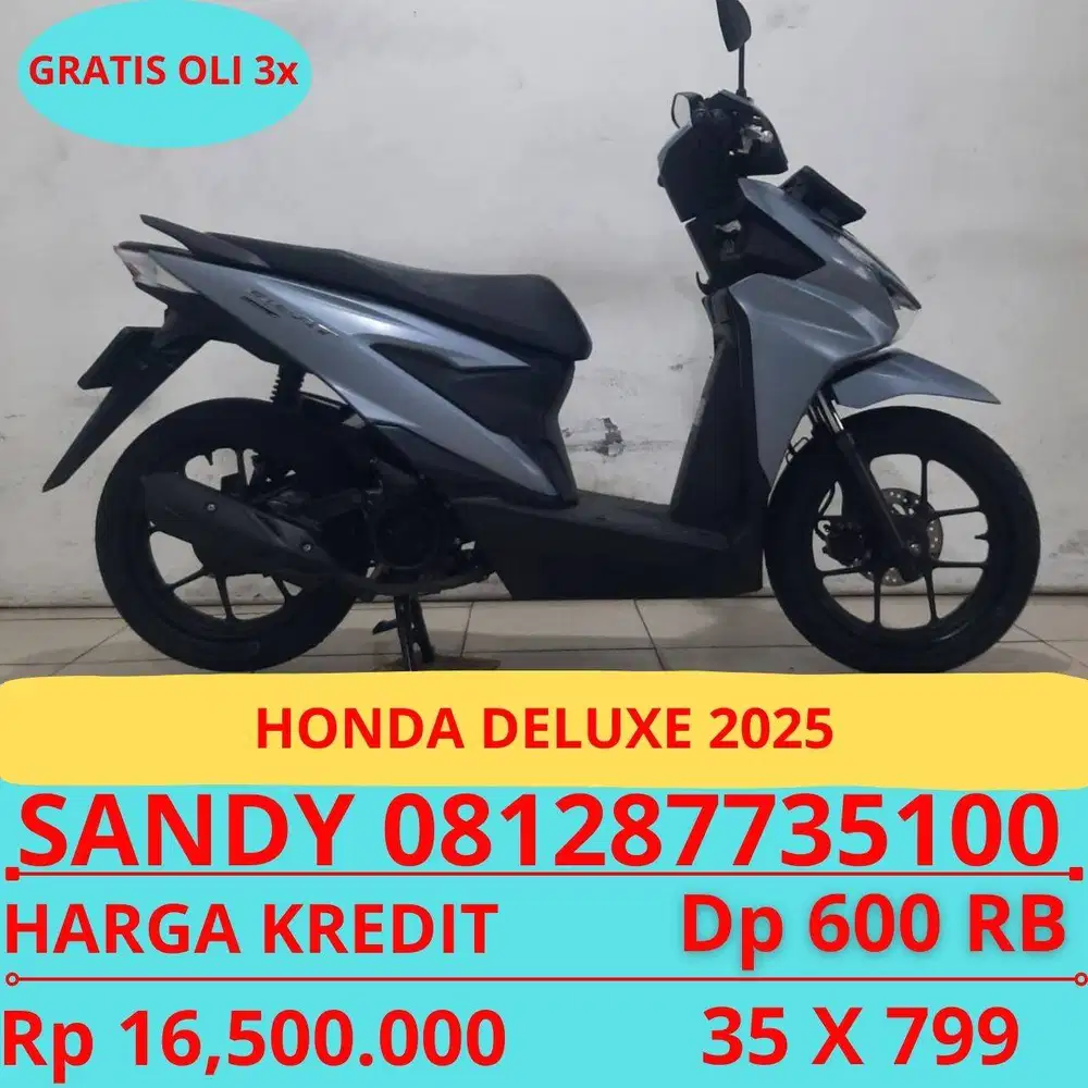 HONDA BEAT DELUXE 2025 DP MURAH 600 RIBU GUYSS