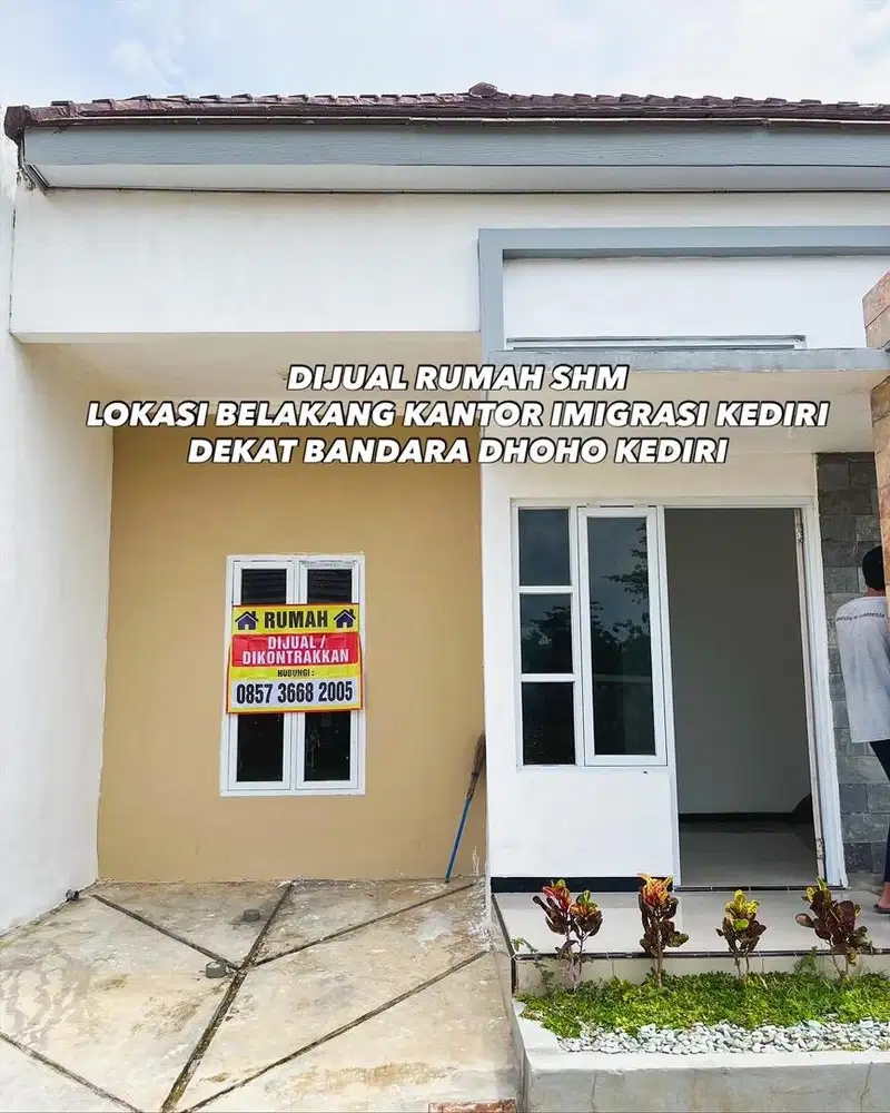 DISEWAKAN / DIJUAL RUMAH DEKAT BANDARA KEDIRI