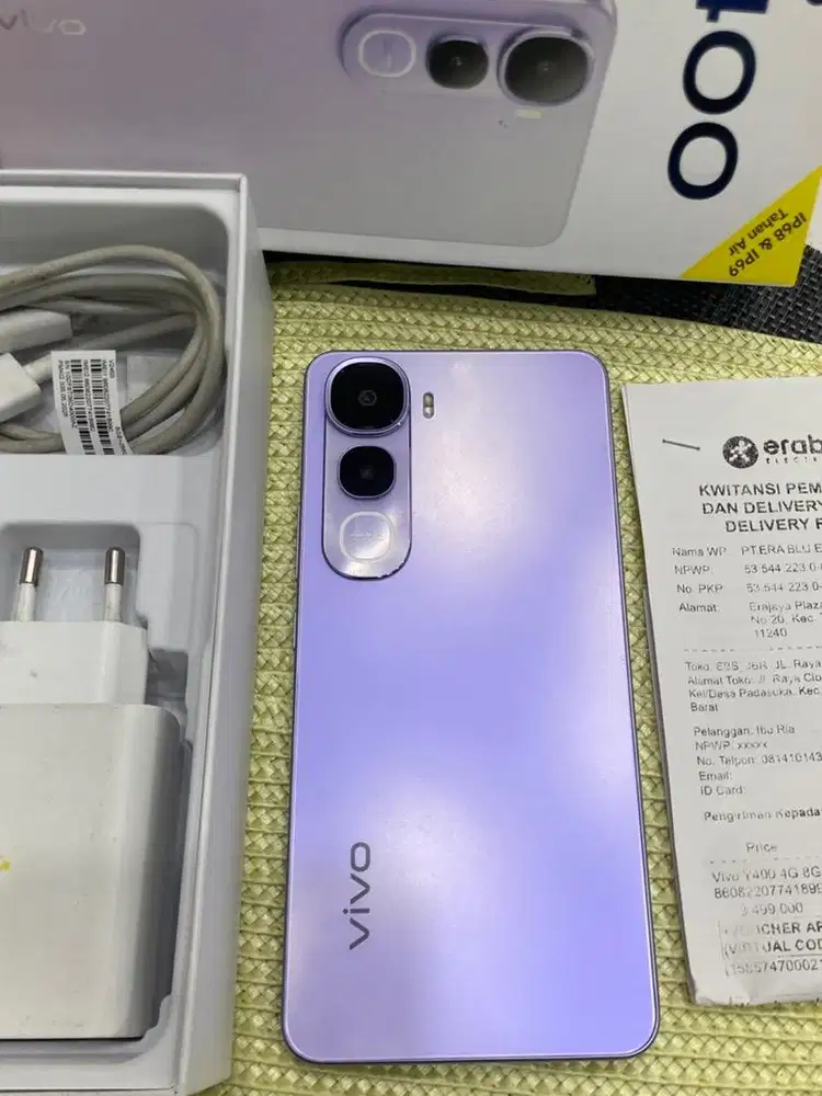 vivo y400 8/256 fullset