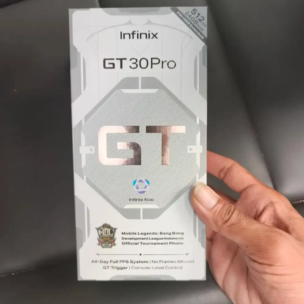 12+12/512gb infinix GT 30 pro 5G fullset like new