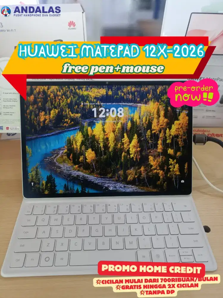 HUAWEI MATEPAD 12X-2026 FREE PEN+MOUSE